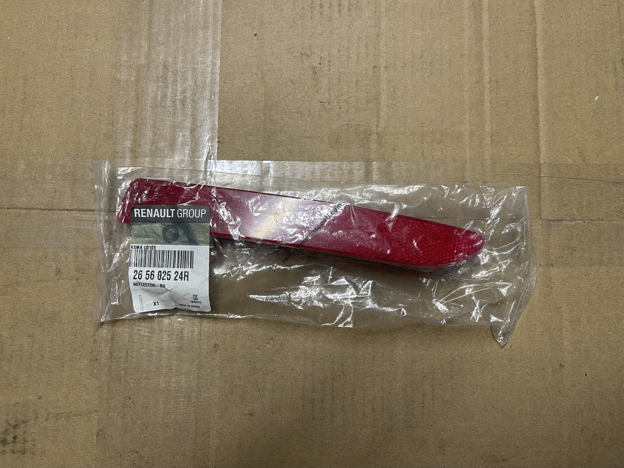 Réflecteur De Pare-chocs Arrière Droit Pour Renault Koleos II MK2 2016-2020 - Référence 265602524R